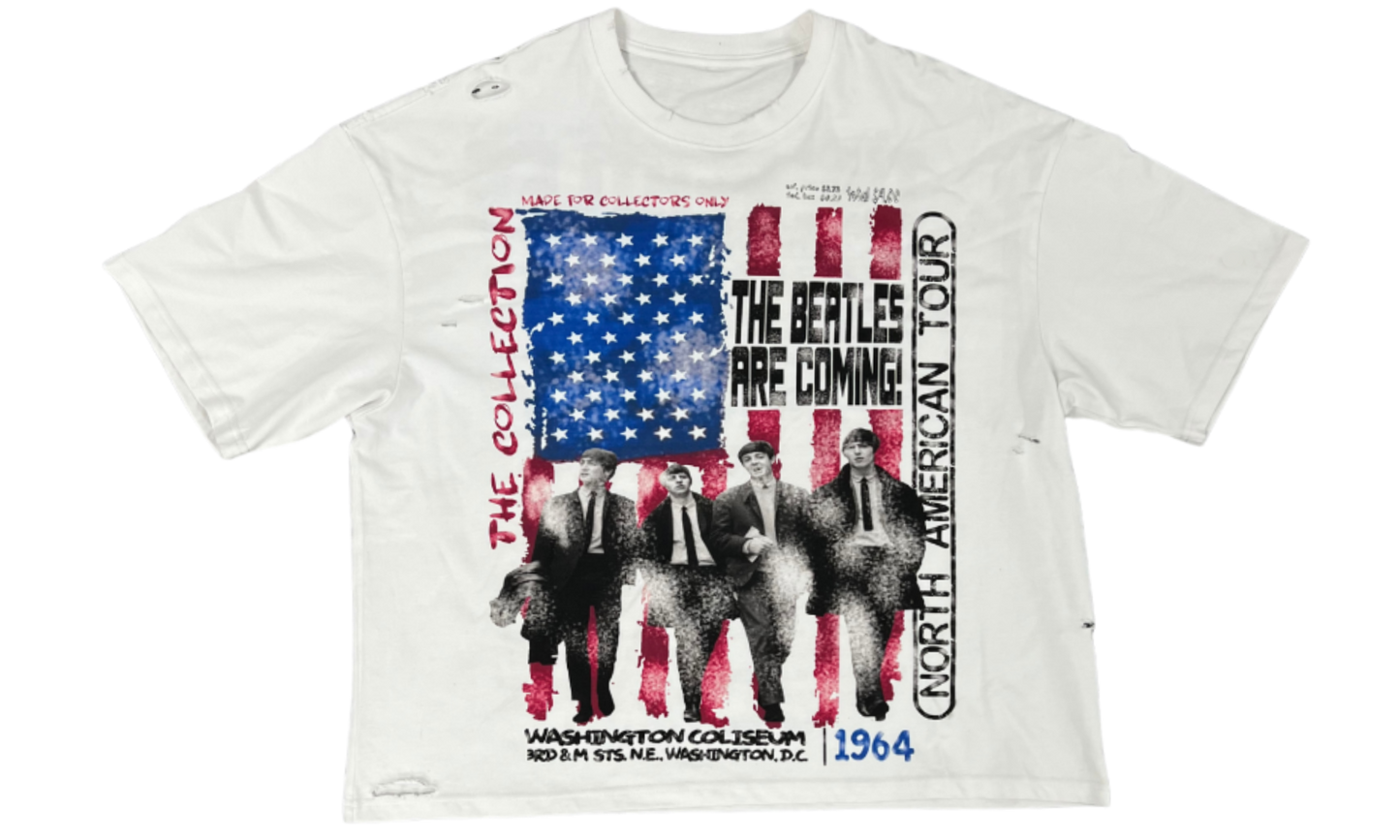 "1964 INVASION" Tee (Vintage White)