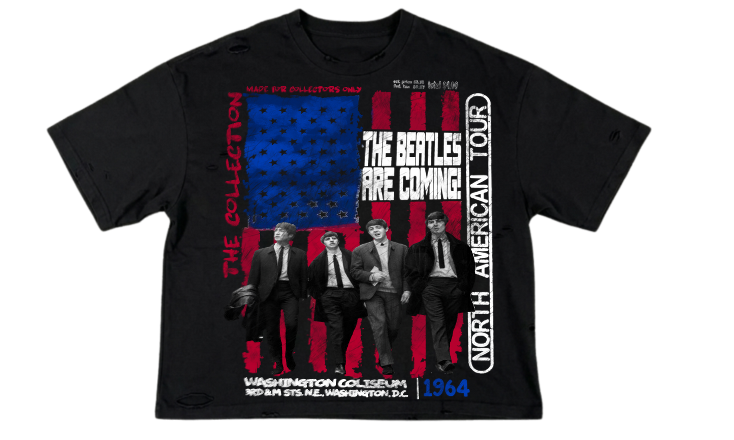 "1964 INVASION" Tee (Matte Black)